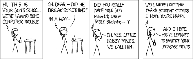 Little Bobby Tables